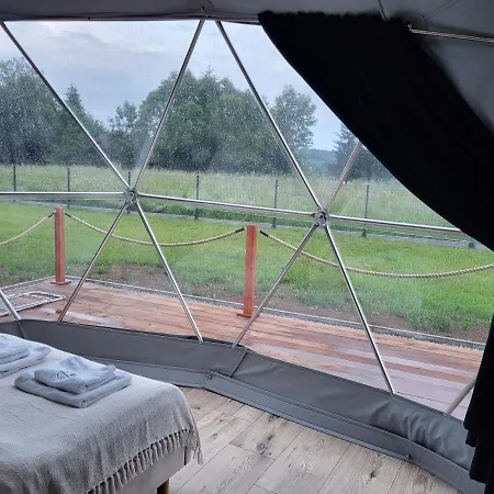 Hotel Glamping Nad Sanem Krzemienna  Exterior foto