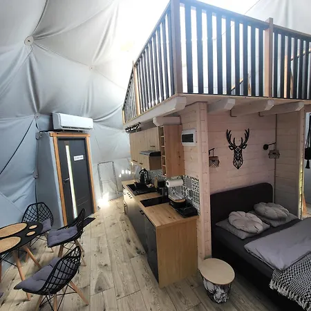 Hotel Glamping Nad Sanem Krzemienna  Exterior foto
