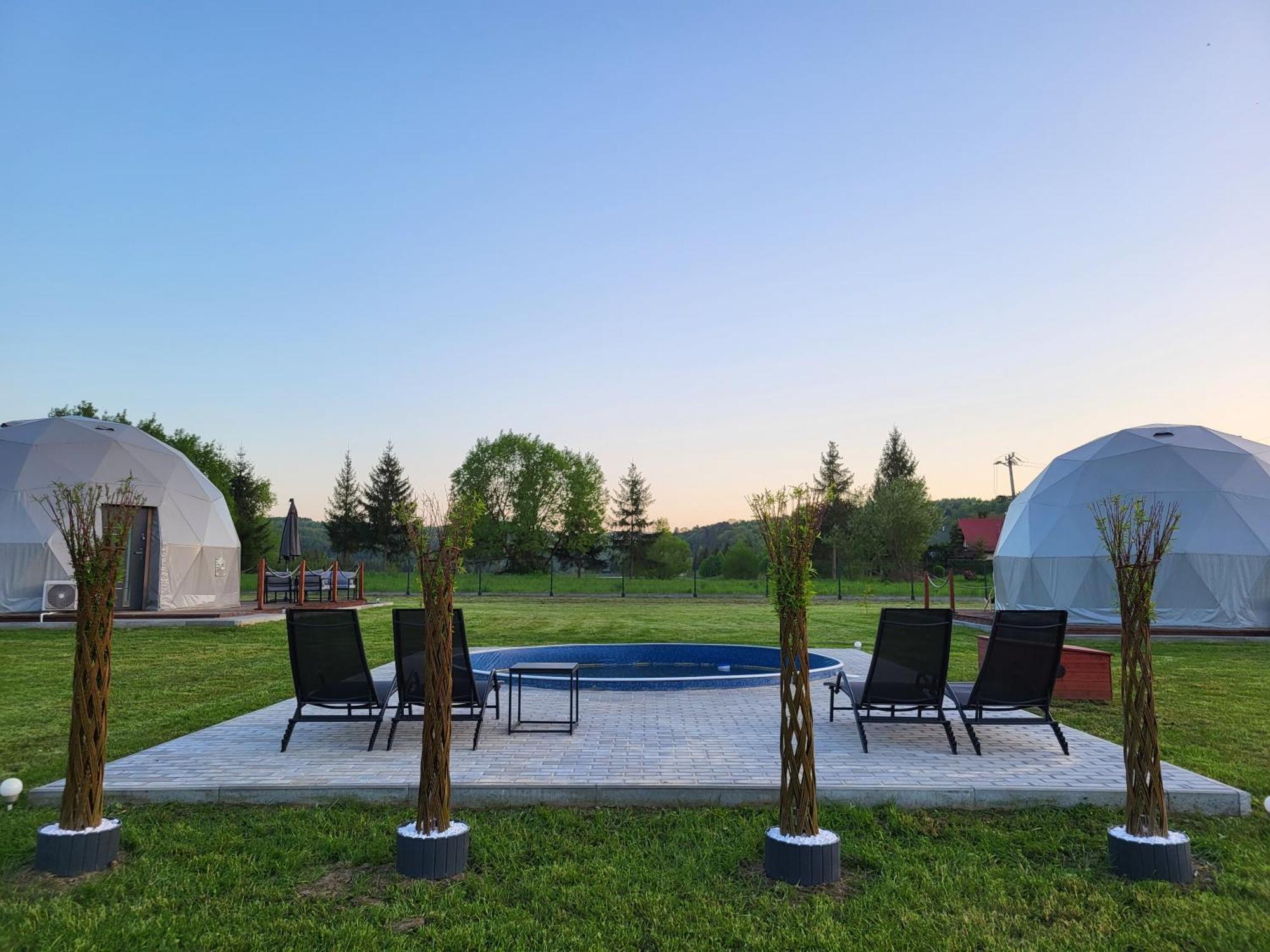 Luxuszelt Glamping Nad Sanem Krzemienna (Podkarpackie)